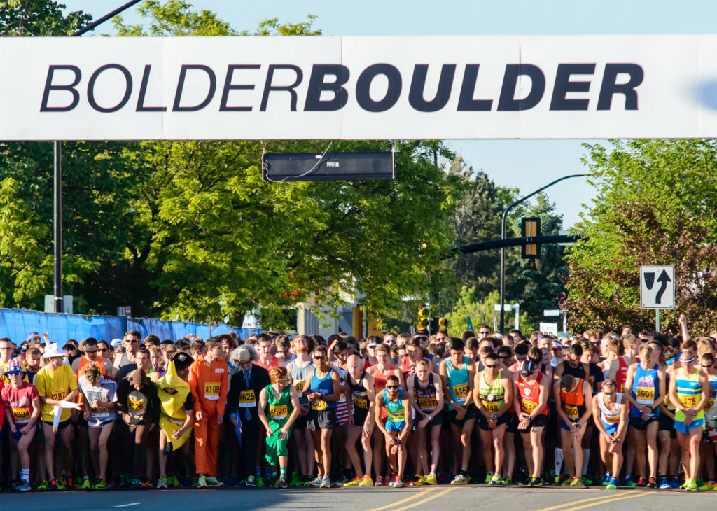 Bolder Boulder qualifying race Dash n Dine 5k